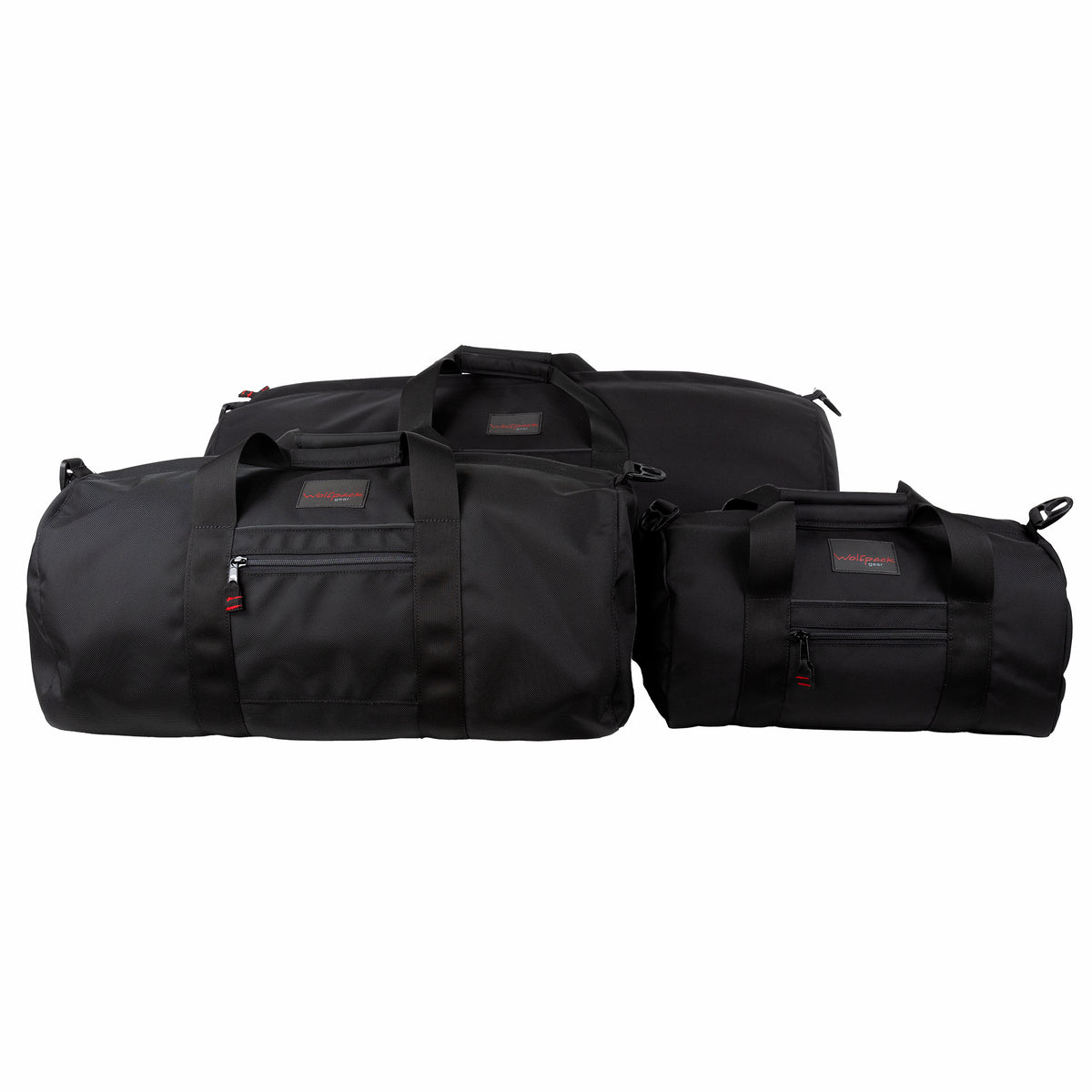 Wolfpack Gear™ Duffle Bags in 3 sizes