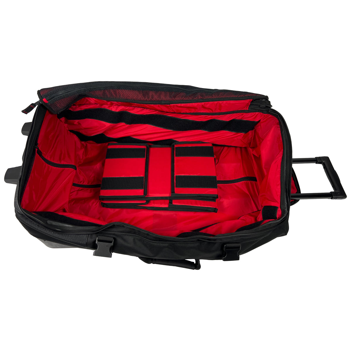 Wolfpack Gear Max Air Roller Bag Inside with removable dividers